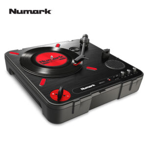 Numark PT01 Scratch | DJ Turntable for Portablists + Myowkutz Pt01 Fader (Preowned) - Pickup Only